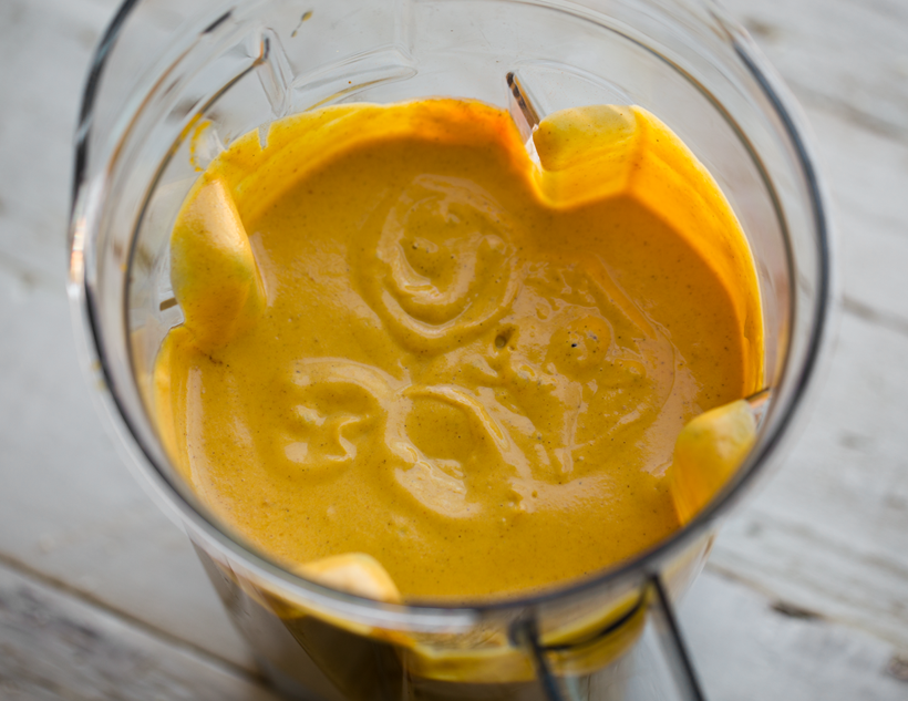 Simple Vegan Pumpkin Pie blender