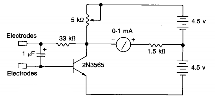 New Simple Lie detector Circuit Diagram