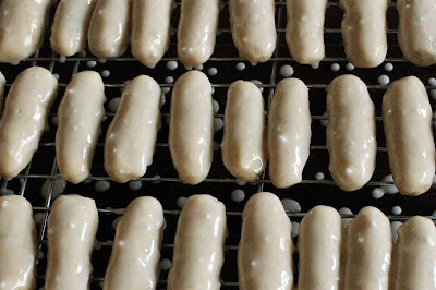 Rum Logs with Rum Glaze