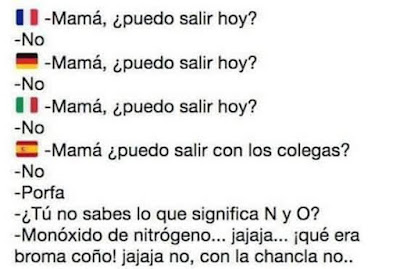 Mamá, puedo salir hoy? No Mamá, puedo salir hoy? No