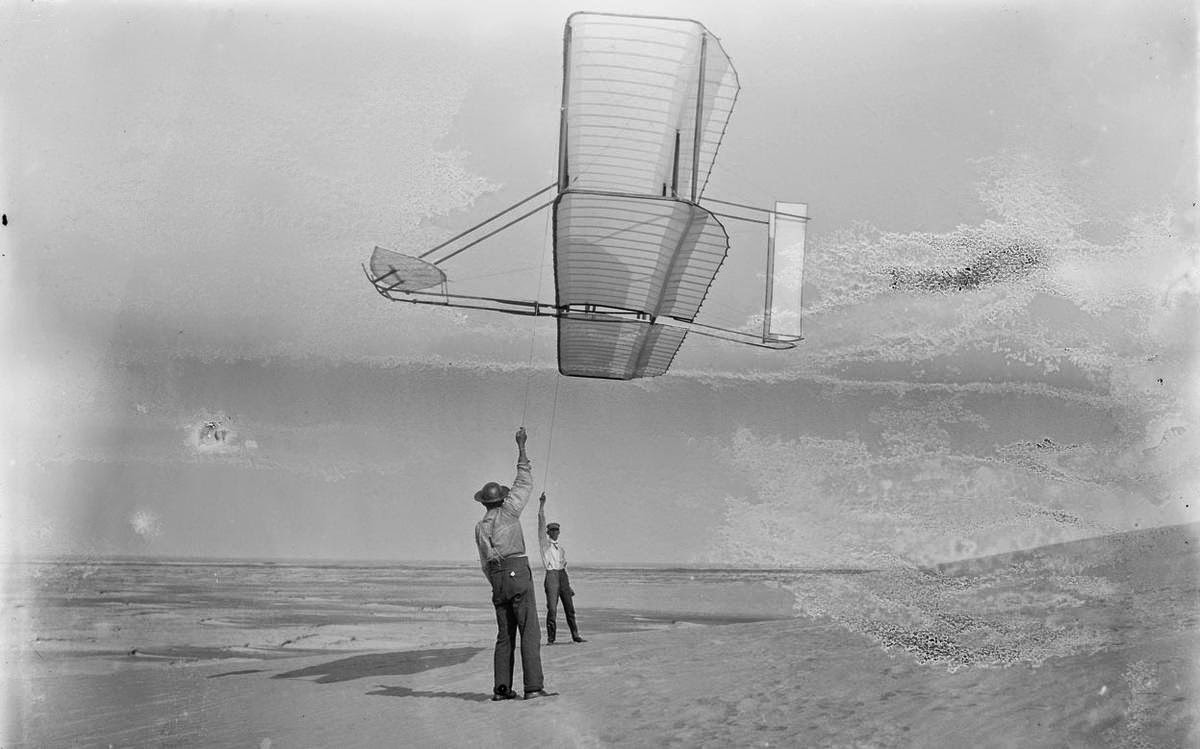 Who First Took Flight with a Kite?