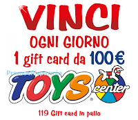 Fruttolo 35 anni: vinci 119 Gift Card Toys Center da 100€ Logo Fruttolo 35 anni: vinci 119 Gift Card Toys Center da 100€