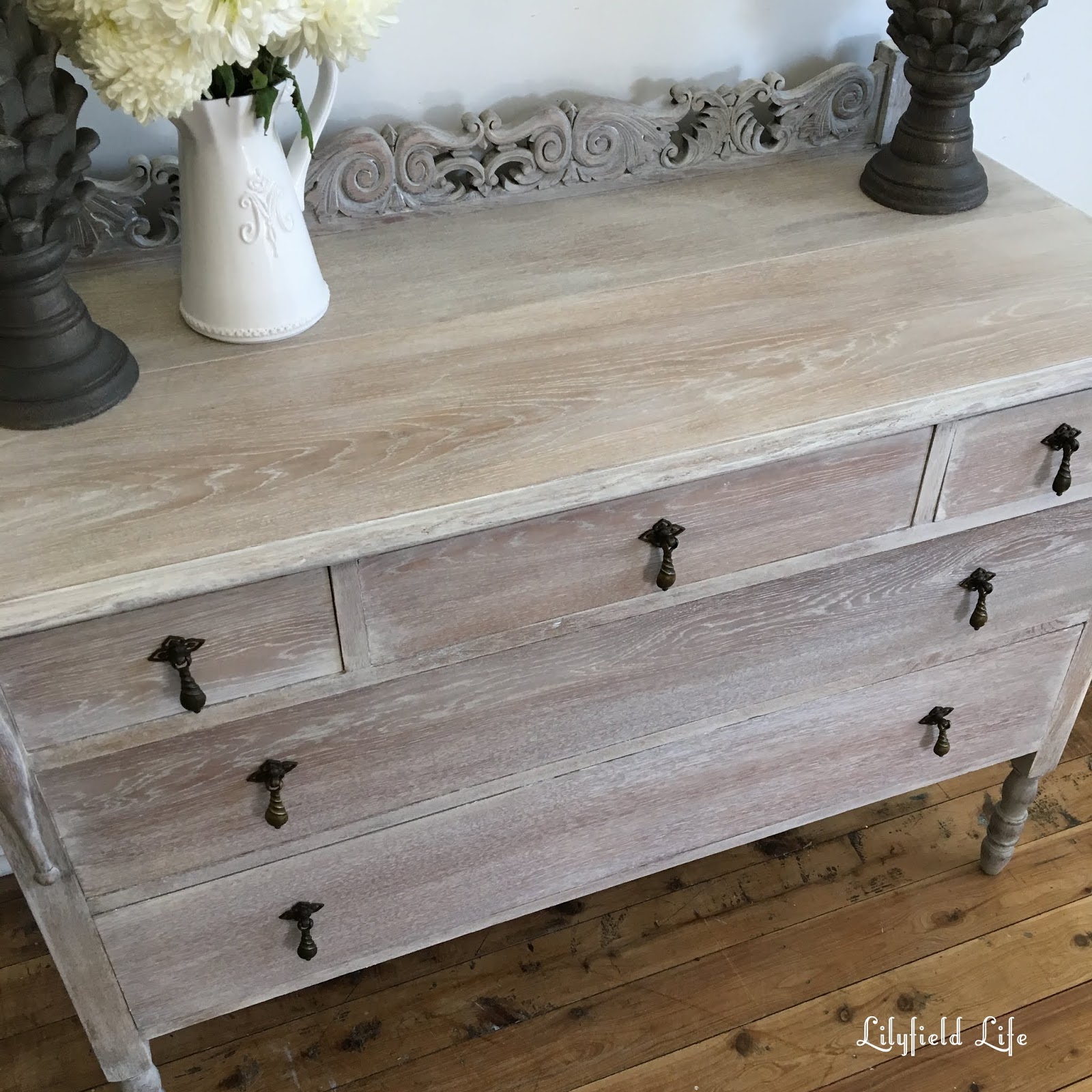 Lilyfield Life Limed Oak Drawers how to achieve this look