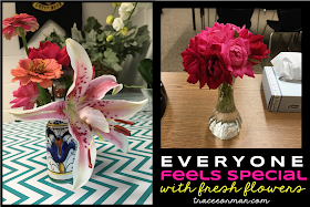 Use fresh flowers to add a special touch to your secondary classroom  Read more: www.traceeorman.com