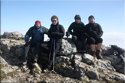 Aratz mendiaren gailurra 1.443 m. - 2011ko martxoaren 20an