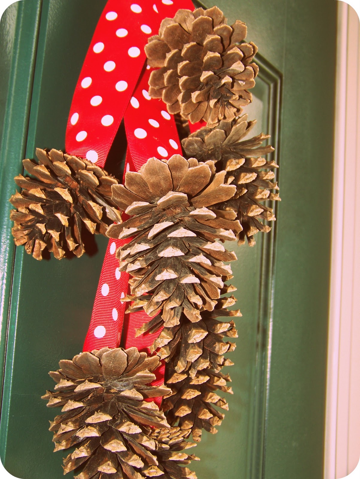 Crazy for Crafts Pine Cone Wall Hanging