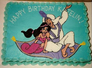 Tortas de Aladino para Fiestas Infantiles, parte 2