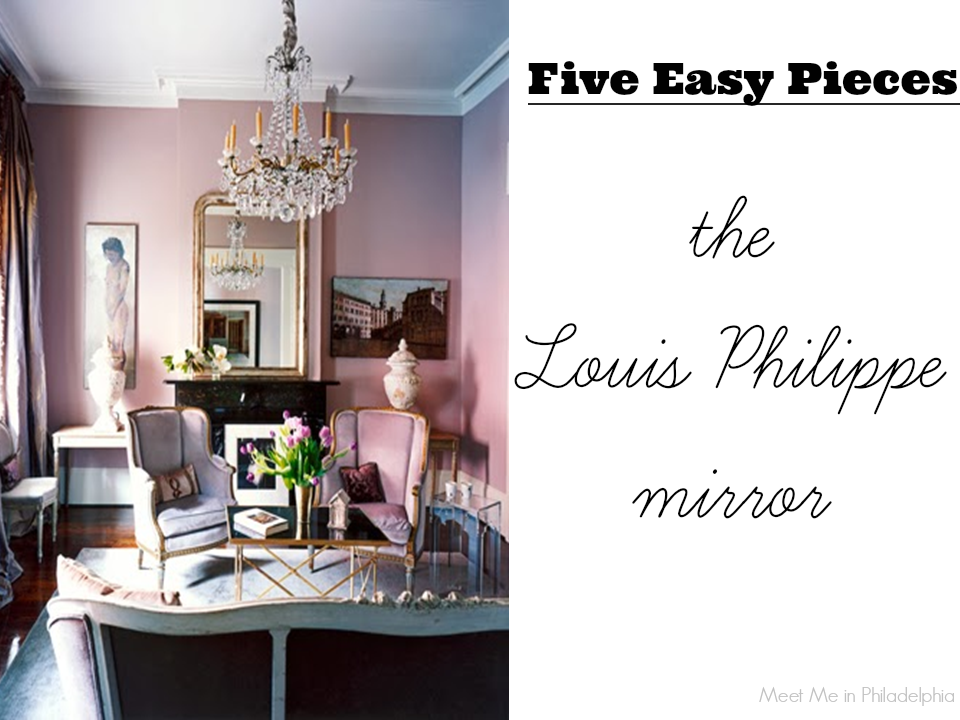 five easy pieces_the louis philippe mirror via Meet Me in Philadelphia