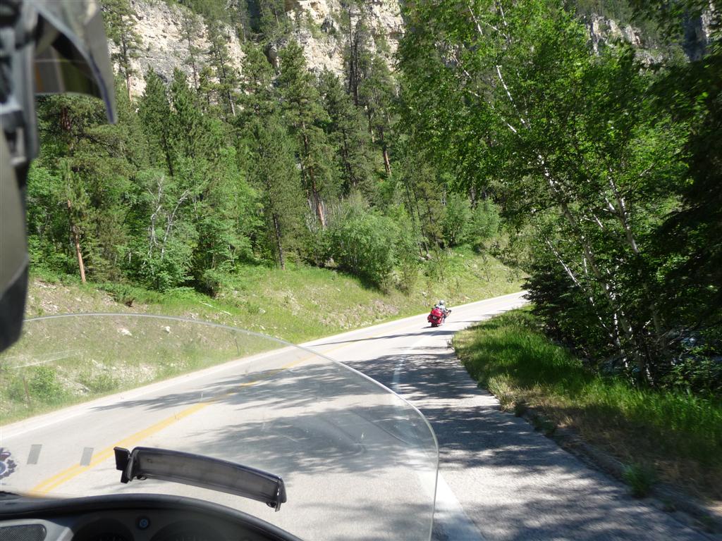 Skid and Sandy On The Road Deadwood South Dakota Spearfish Canyon