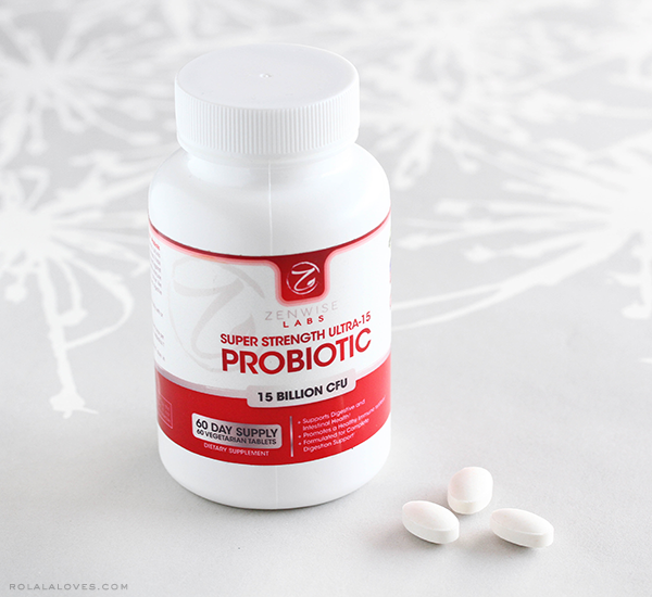 Probiotic Supplement, Zenwise Labs Super Strength Ultra-15