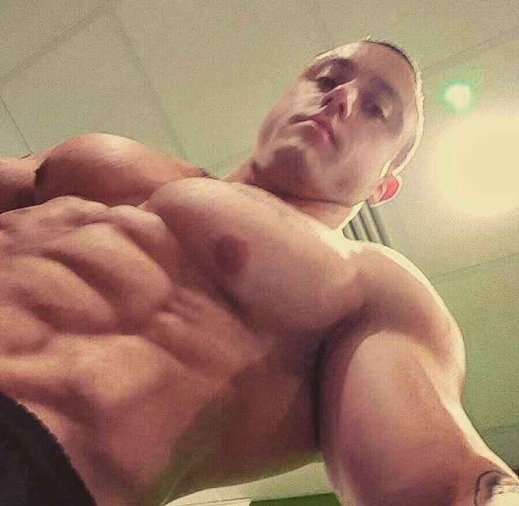 Big men pecs
