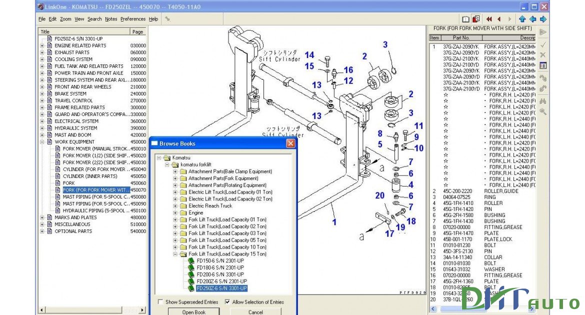 KOMATSU FORKLIFT PARTS 2011 - Automotive Library