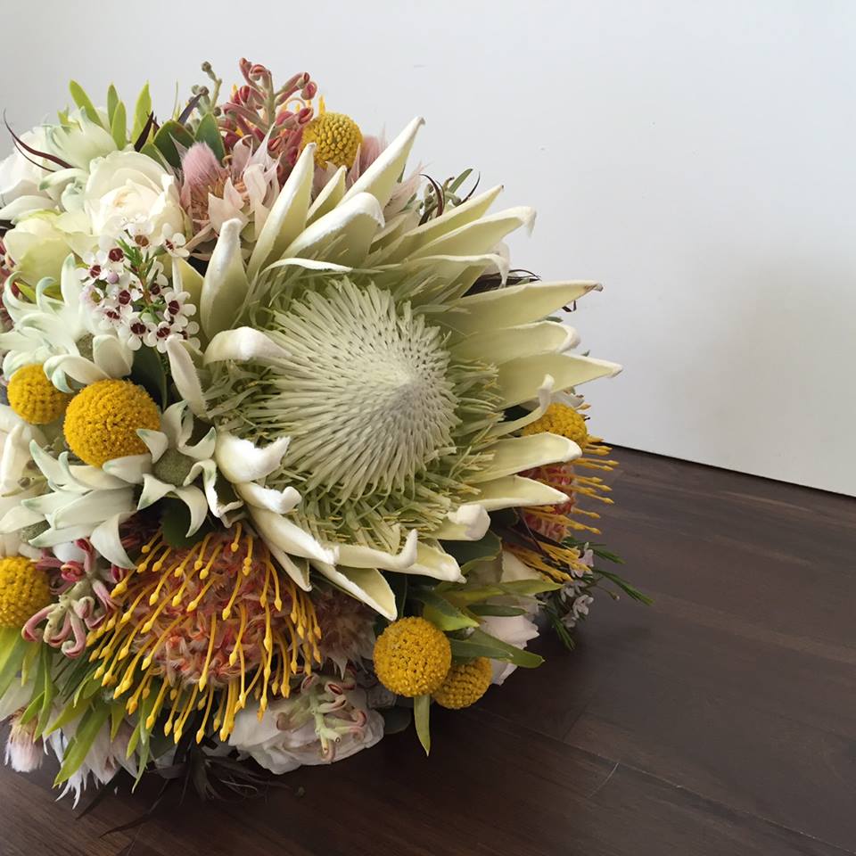 Urban Flower Australian Native Flower Wedding Bouquet