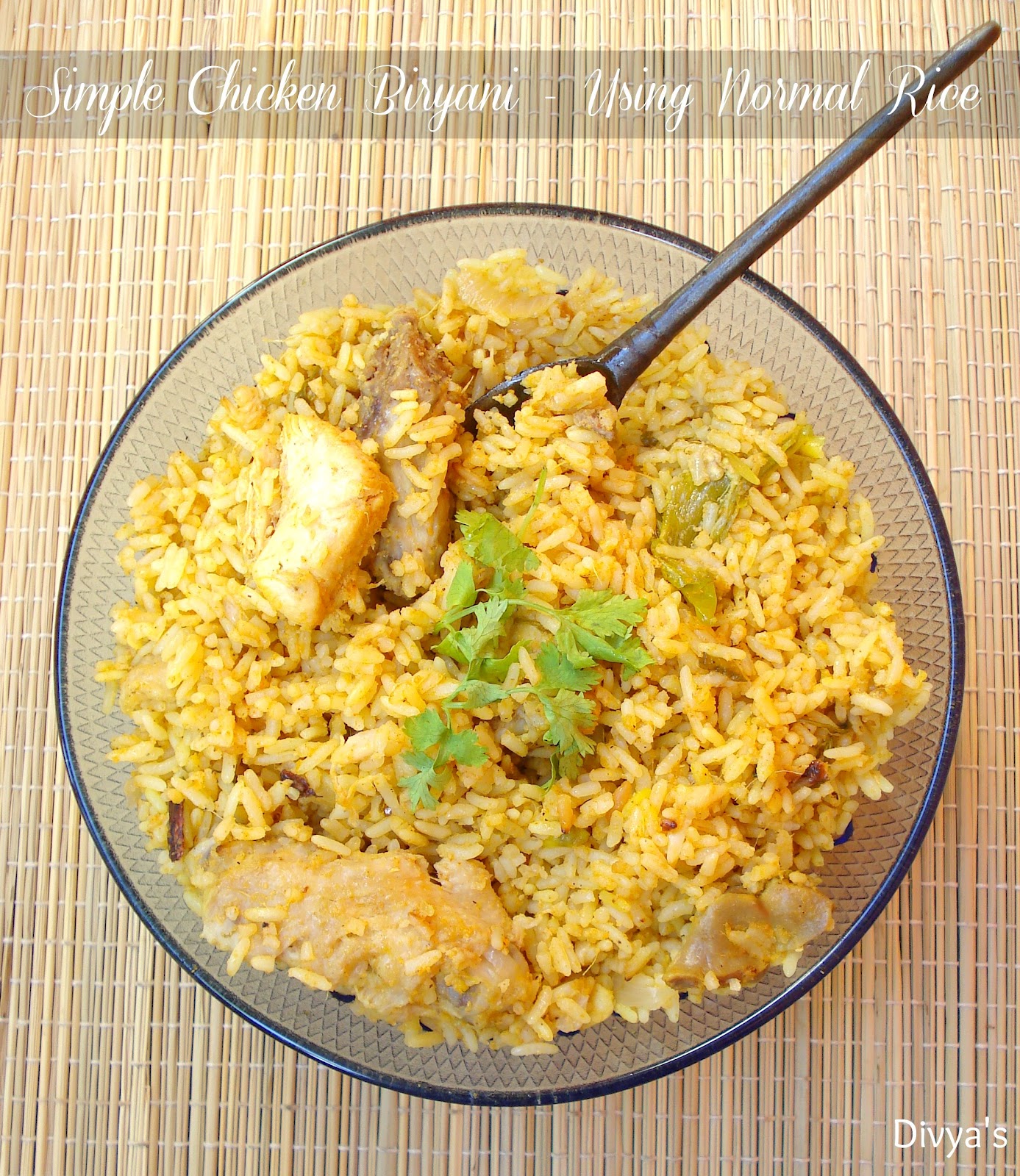 Ponni Rice Chicken Biryani Biryani Without Basmati Rice Easy