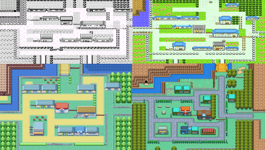 POKEMON VORTEX Mapa do jogo + pokemon de cada rota 