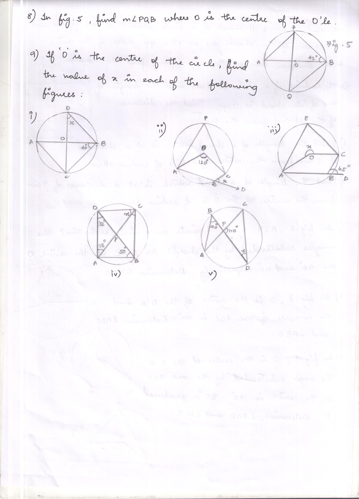 Ruhi Sakina: Circles Worksheet (Extra Questions)