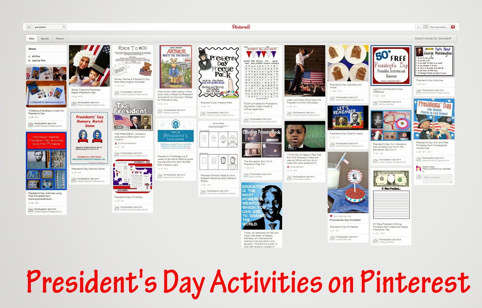 President's Day Activities for Kids - The Educators' Spin On It