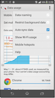 Limiting the data in the background Limiting the data in the background