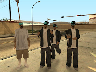 Varriors Los Aztecaz nama nama gang di gta sa