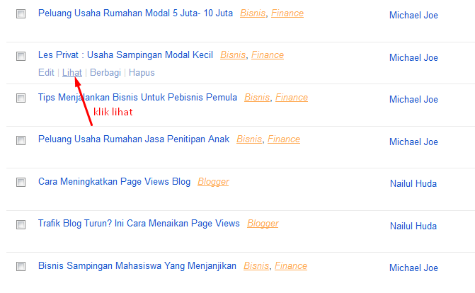 Contoh url yang mau di redirect