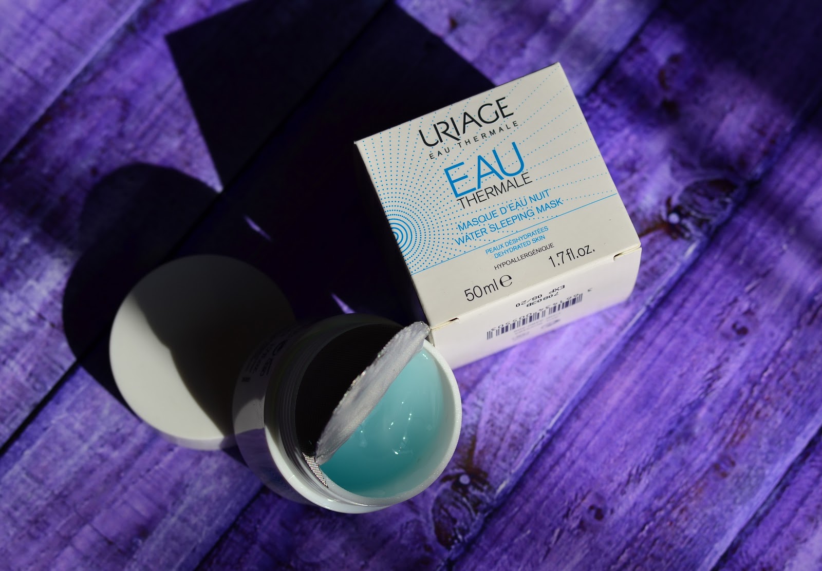 Rysichka Увлажняющая ночная маска Uriage Eau Thermale Water Sleeping Mask