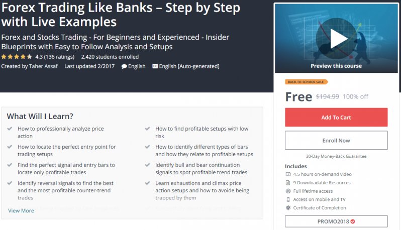 100 Off Forex Trading Like Banks Step By Step With Live Examples - 