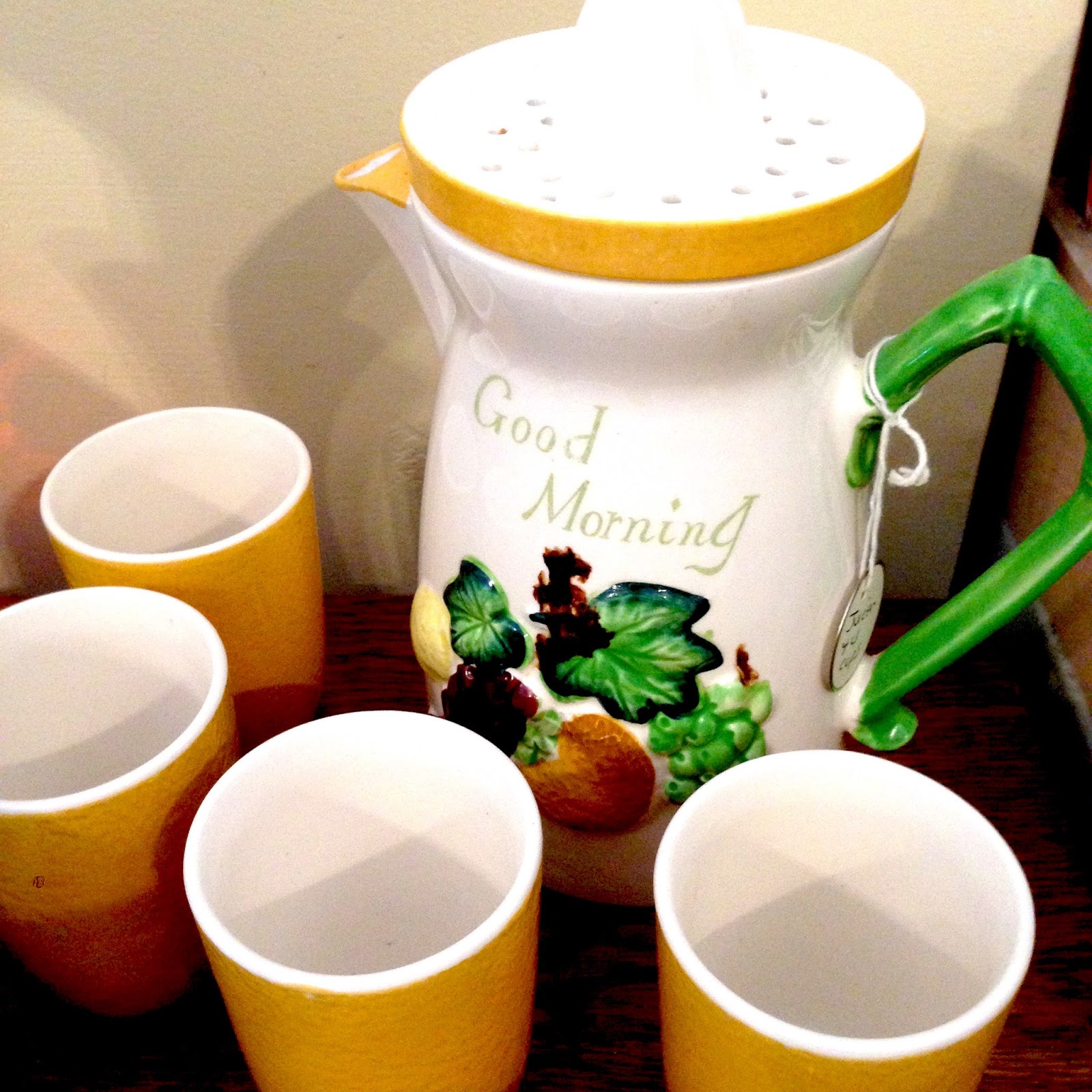 I LOVE RESIN Good Morning Juicer Momento