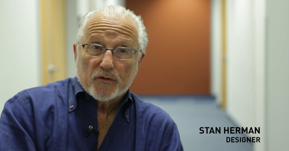 FASHION BY THE RULES chatting with one of the greats... STAN HERMAN..