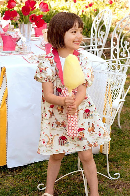 Kara s Party Ideas Vintage Polka Dot Zoo Party  - 65
