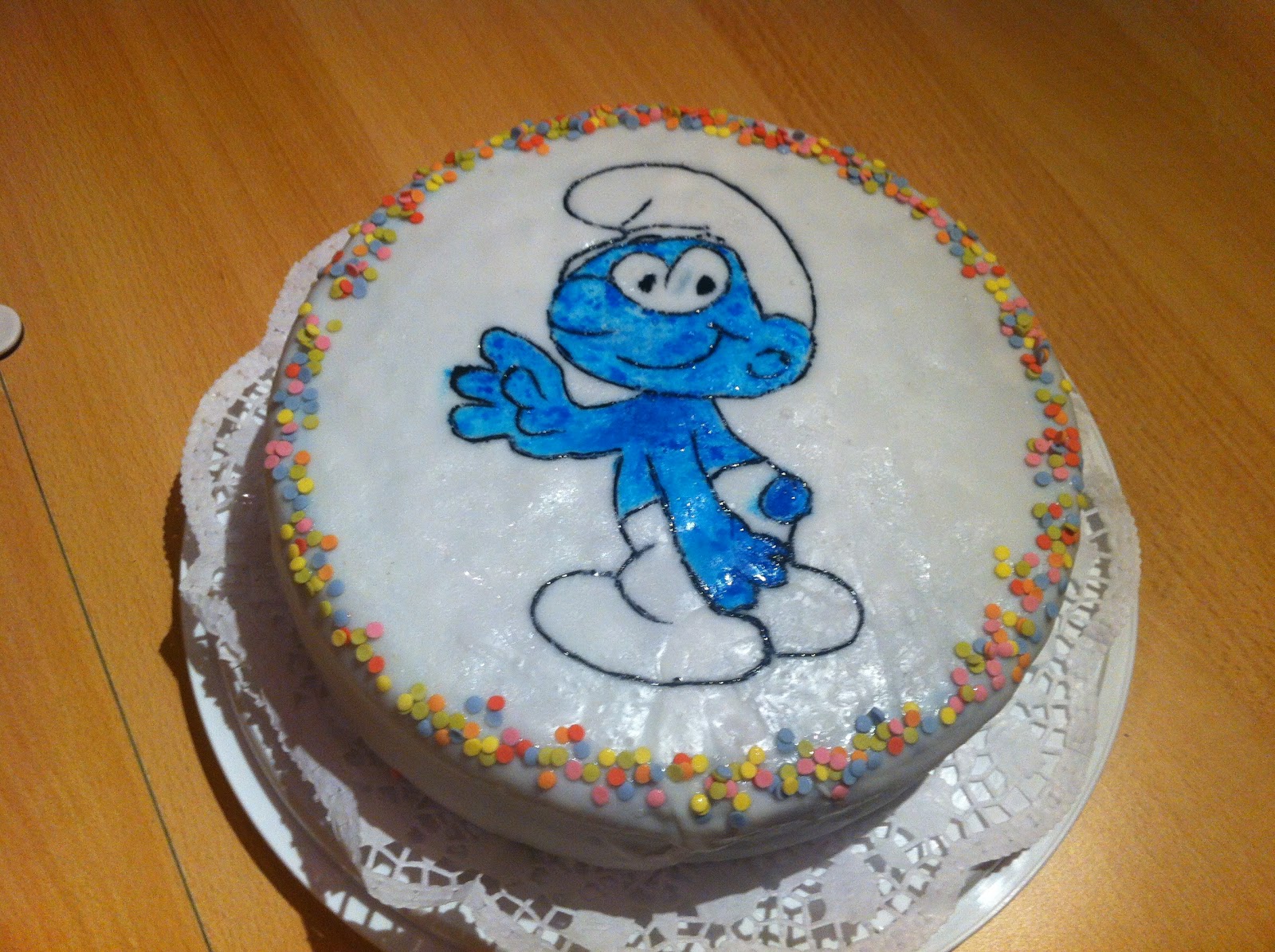 Geburtstag Schlumpf mariaangierosa blog