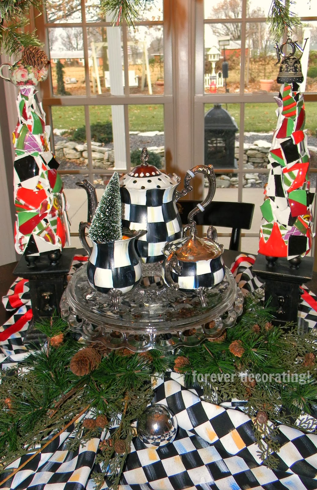 Forever Decorating! A Bit More Of A MacKenzie Childs Christmas