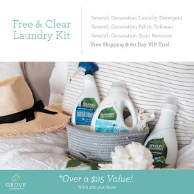 Truly CLEAR  and unscented laundry that's naturally clean! 