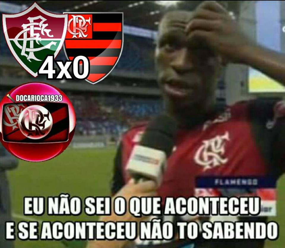 Confira os memes nas redes sociais após o massacre do Fluminense sobre o  Flamengo por 4 x 0 - FLUNOMENO