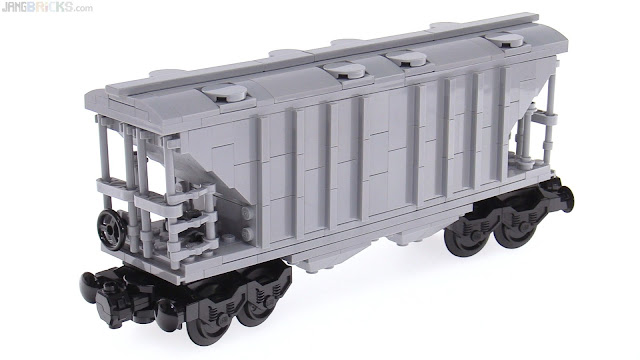 170405a Lego Covered Hopper Train Car Moc