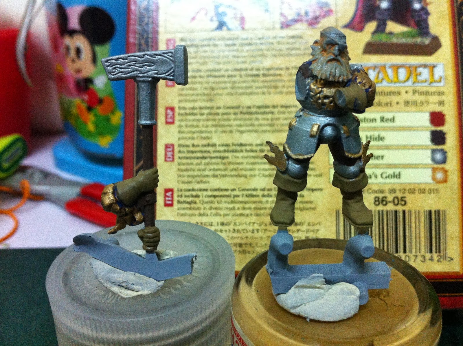 Izzy's Scale Model Figure Painting Figure 1 Warhammer General of