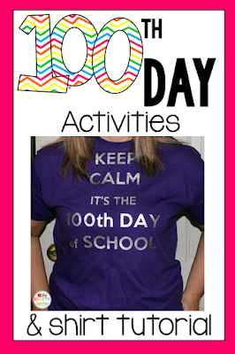 100th day of school ideas pin image