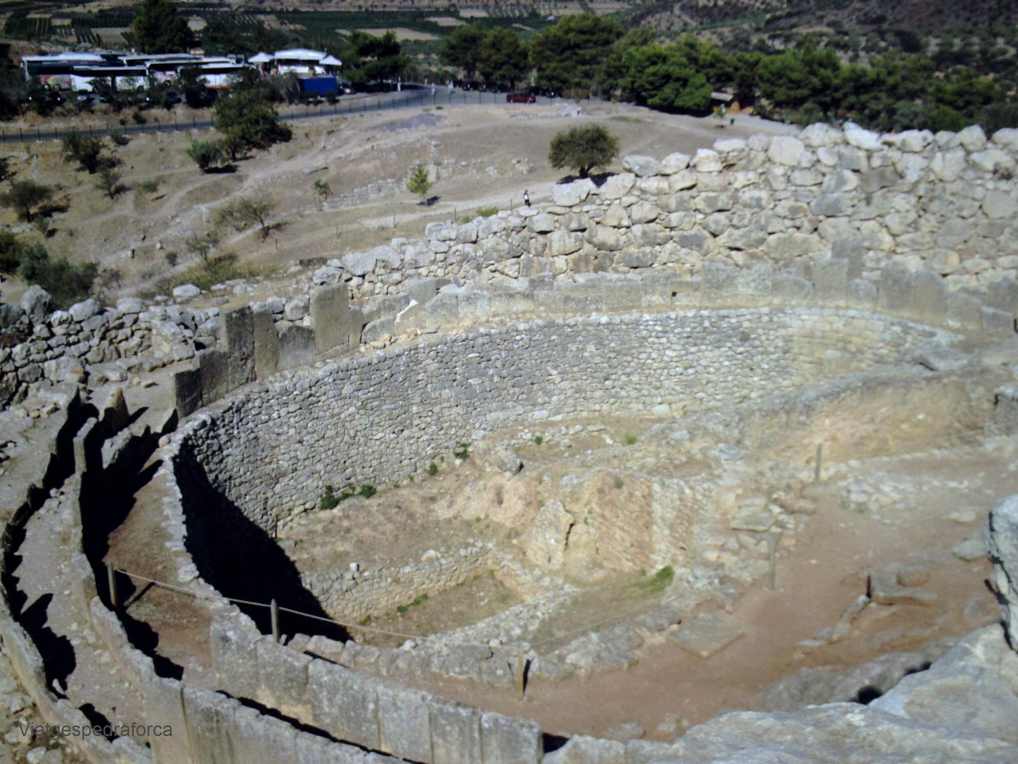 Micenes, Tombes del Cercle A, Grècia, Peloponès, Civilització Micènica