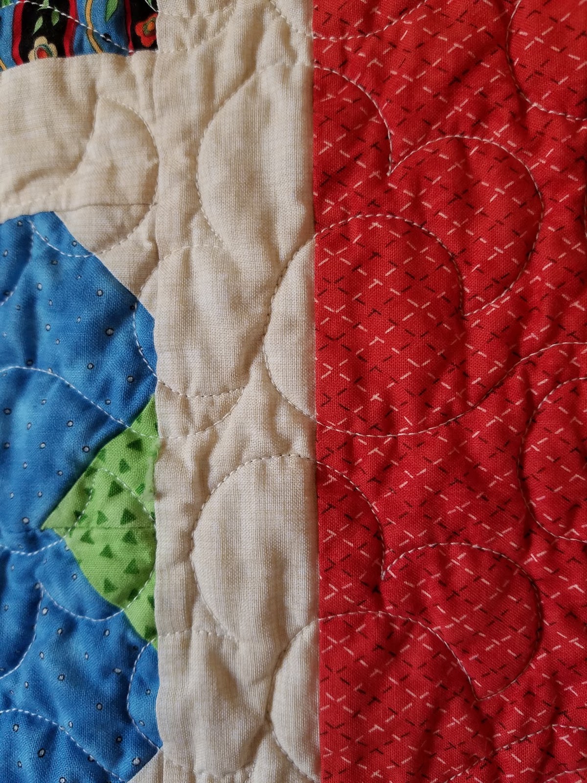 Lovin' Life At The End Of The Dirt Road German Baby Quilt
