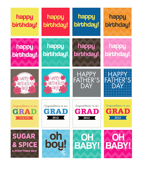 FREEBIES  //  CUPCAKE TOPPERS, Oh So Lovely Blog