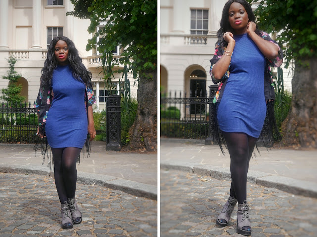 EBAY KIMONO, PRIMARK RIBBED MINI DRESS, H &M GOLD NECKLACE, BOOHOO SHOE BOOTS EBAY KIMONO, PRIMARK RIBBED MINI DRESS, H &M GOLD NECKLACE, BOOHOO SHOE BOOTS
