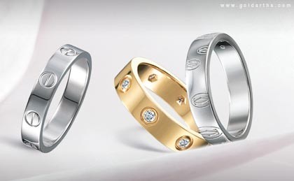 cartier design diamond ring