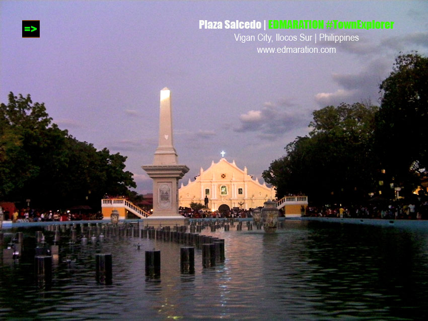 Vigan Dancing Fountain at Plaza Salcedo