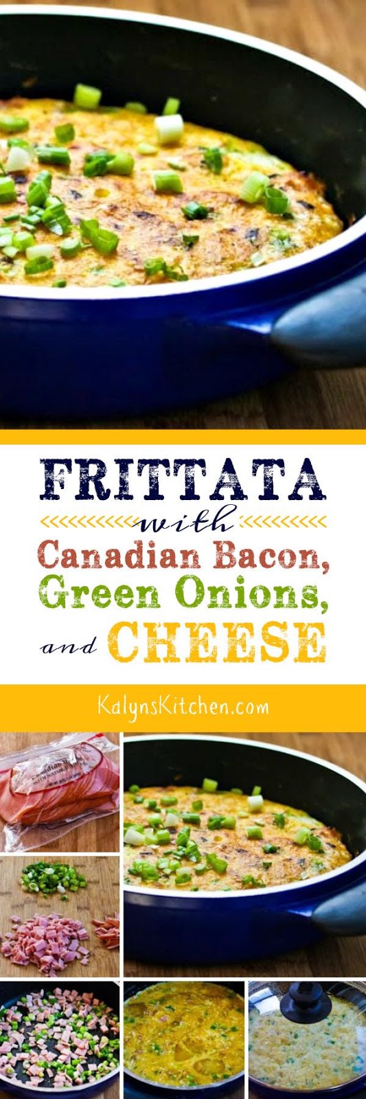 Frittata with Canadian Bacon, Green Onions, and Cheese Kalyn's Kitchen