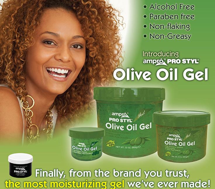 MlleCafeAuLait's Babbling! Ampro Pro Styl Olive Oil Gel