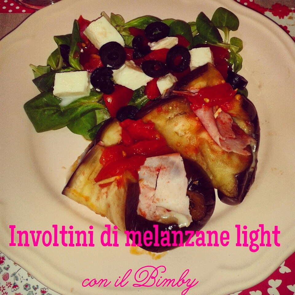 involtini di melanzane light con il bimby