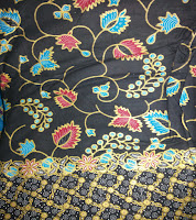 Kain Batik Prima 0413 Hitam Kain Batik Prima 0413 Hitam