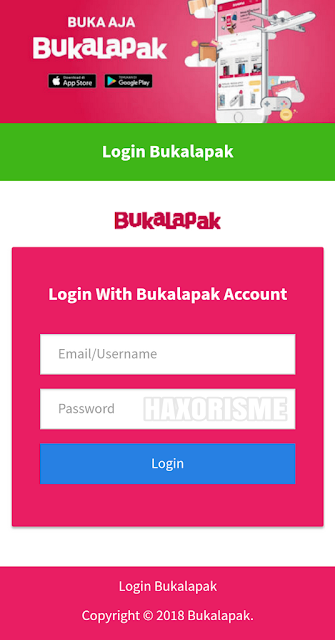 Web Phising Bukalapak Web Phising Bukalapak