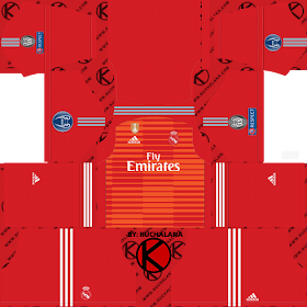 Real Madrid 2018/19 UCL Kit - Dream League Soccer Kits