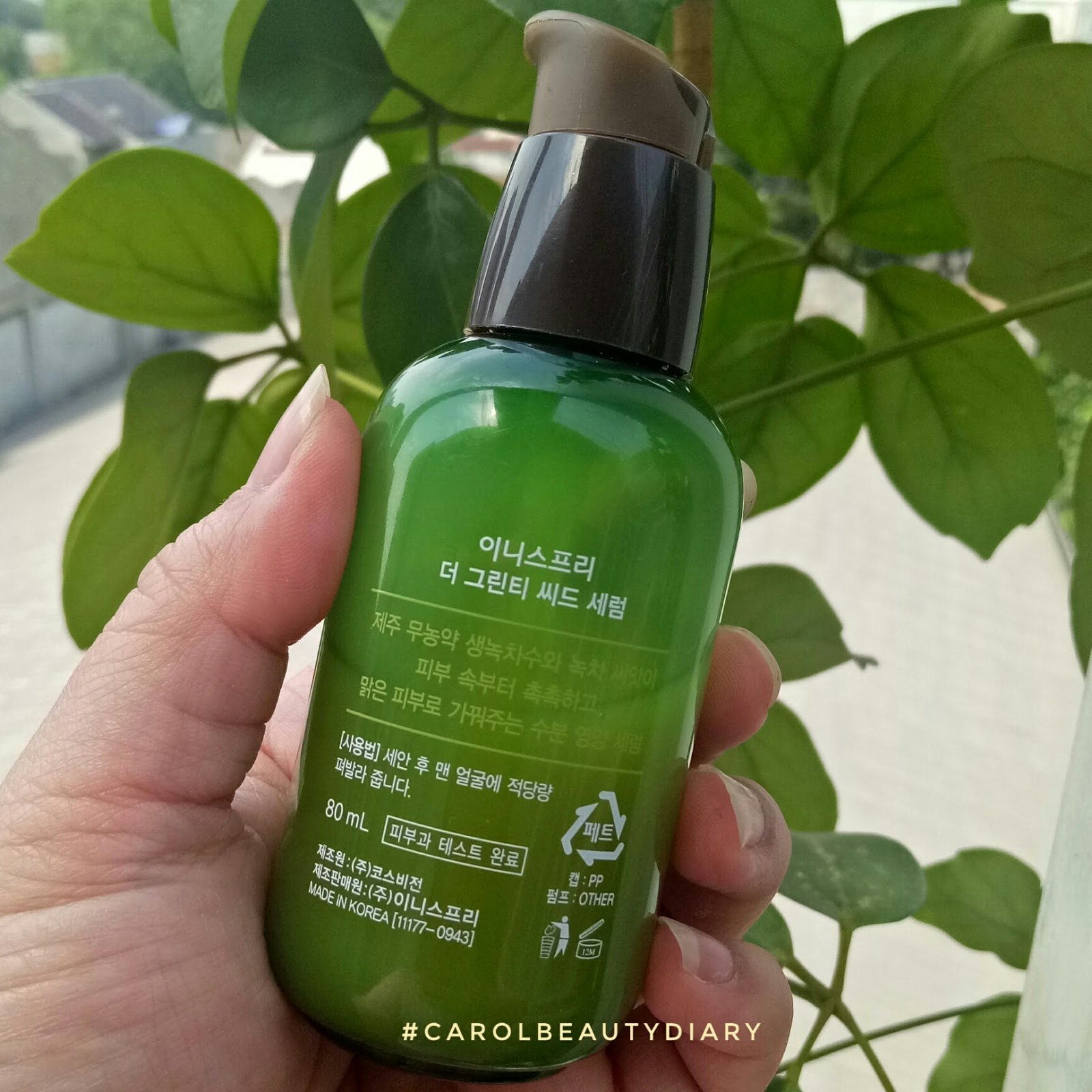Carol Beauty Diary Review Innisfree The Green Tea Seed Serum