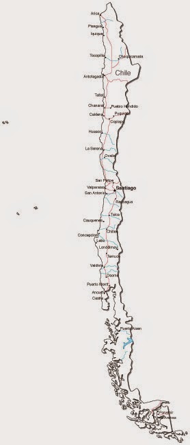 Chile | Mapas Geográficos do Chile